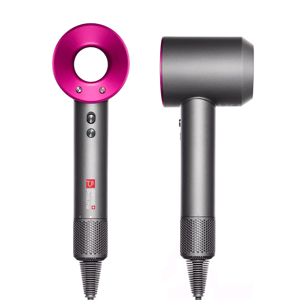 Sèche-cheveux ionique 5en1 (5 accessoires) – Image 2