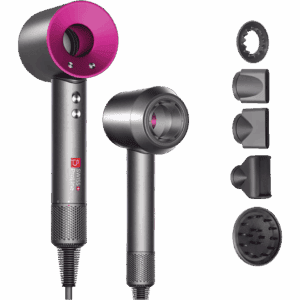 Sèche-cheveux ionique 5en1 (5 accessoires)