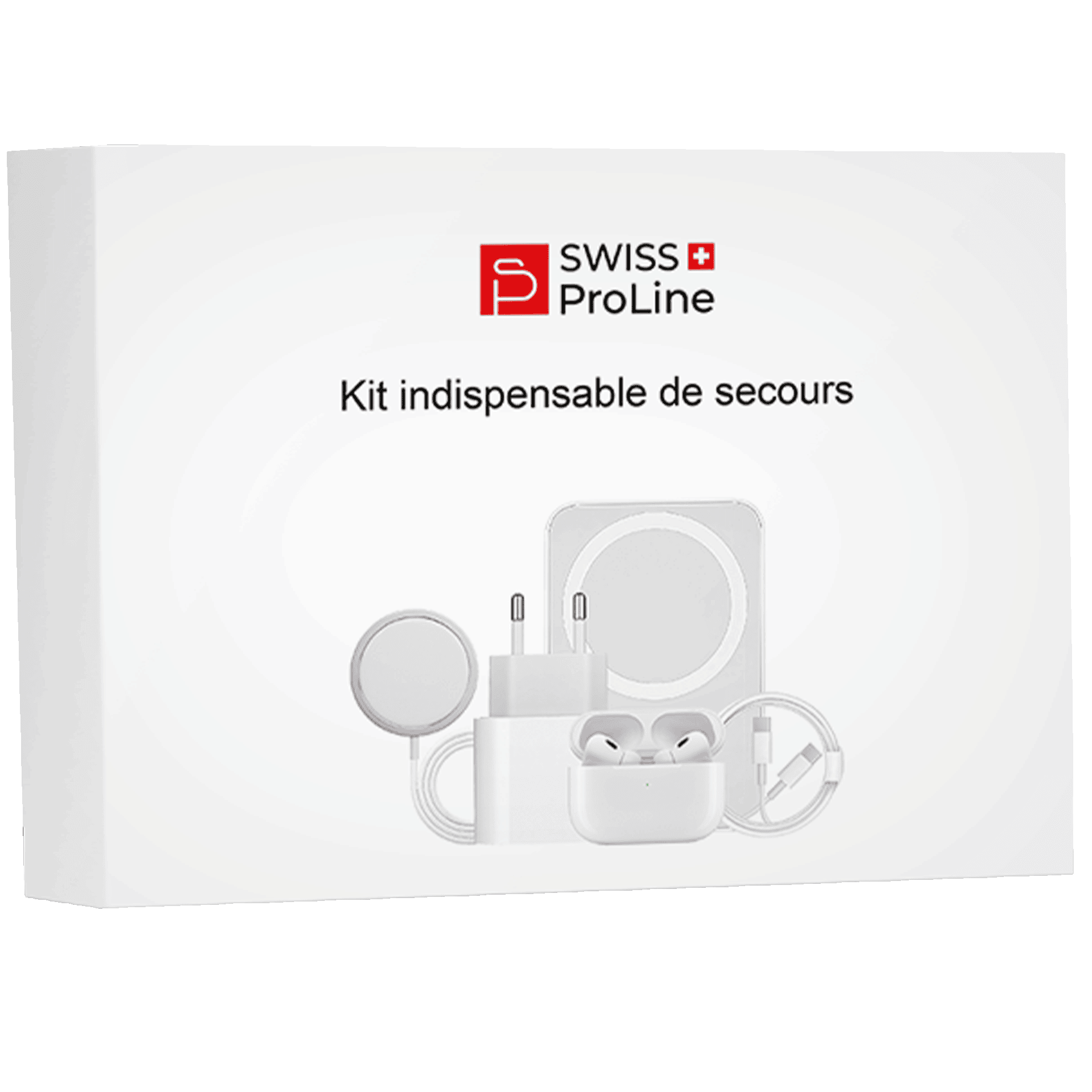 Kit indispensable de secours (Batterie magnétique / Câble USB C / Chargeur / Chargeur magnétique / Ecouteurs sans fil) – Image 11