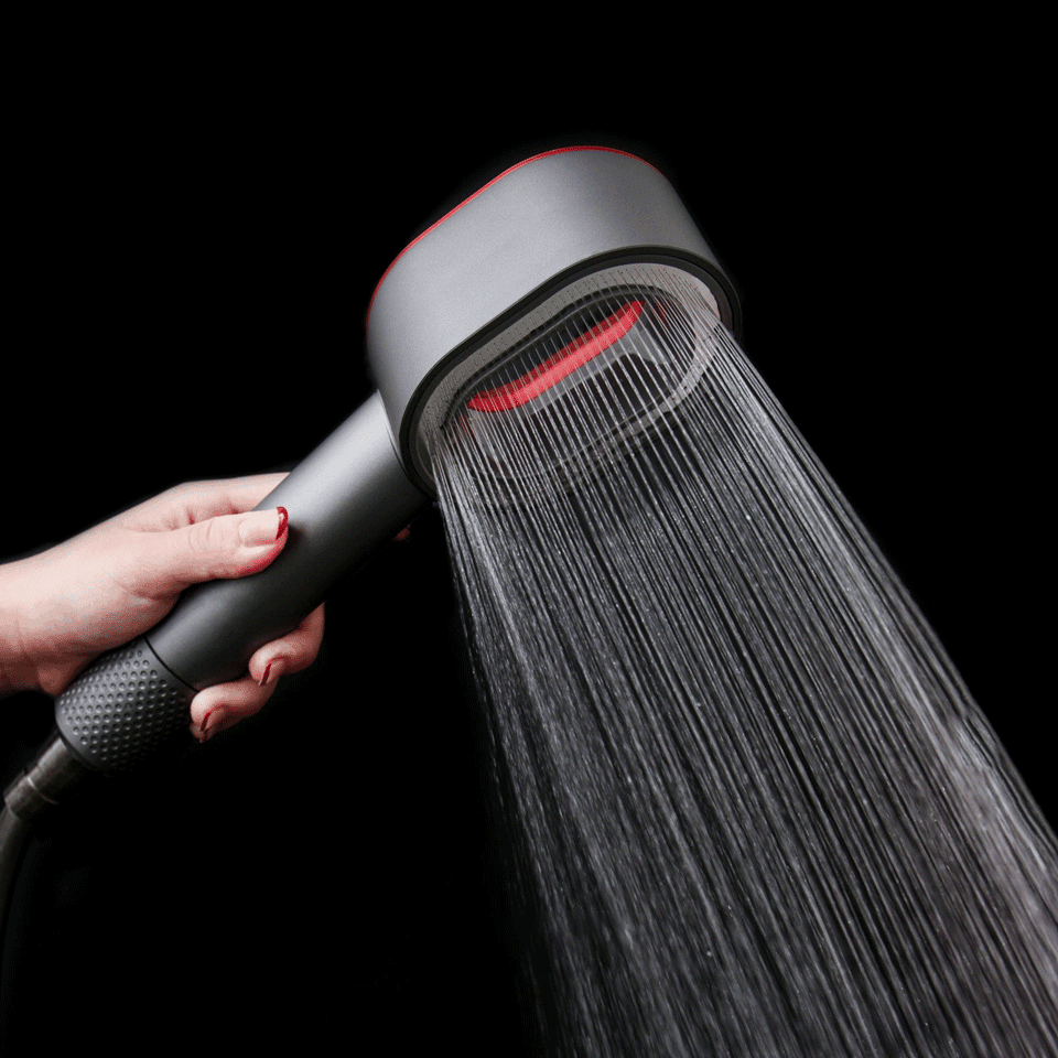 Pommeau de douche magnétique 3en1 (Soin purifiant, brosse nettoyante, brosse relaxante) – Image 4