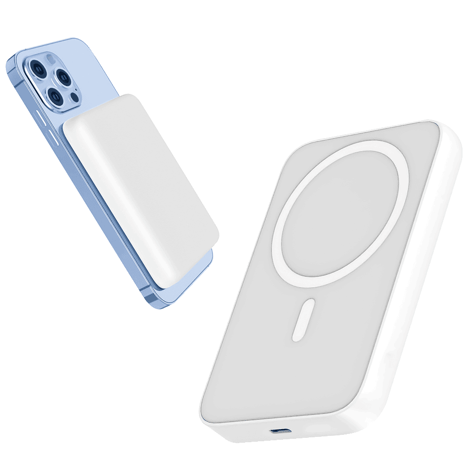 Kit indispensable de secours (Batterie magnétique / Câble USB C / Chargeur / Chargeur magnétique / Ecouteurs sans fil) – Image 10