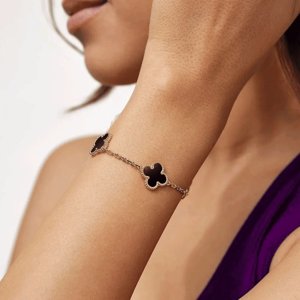 Bracelet chic - trèfle design – Image 5