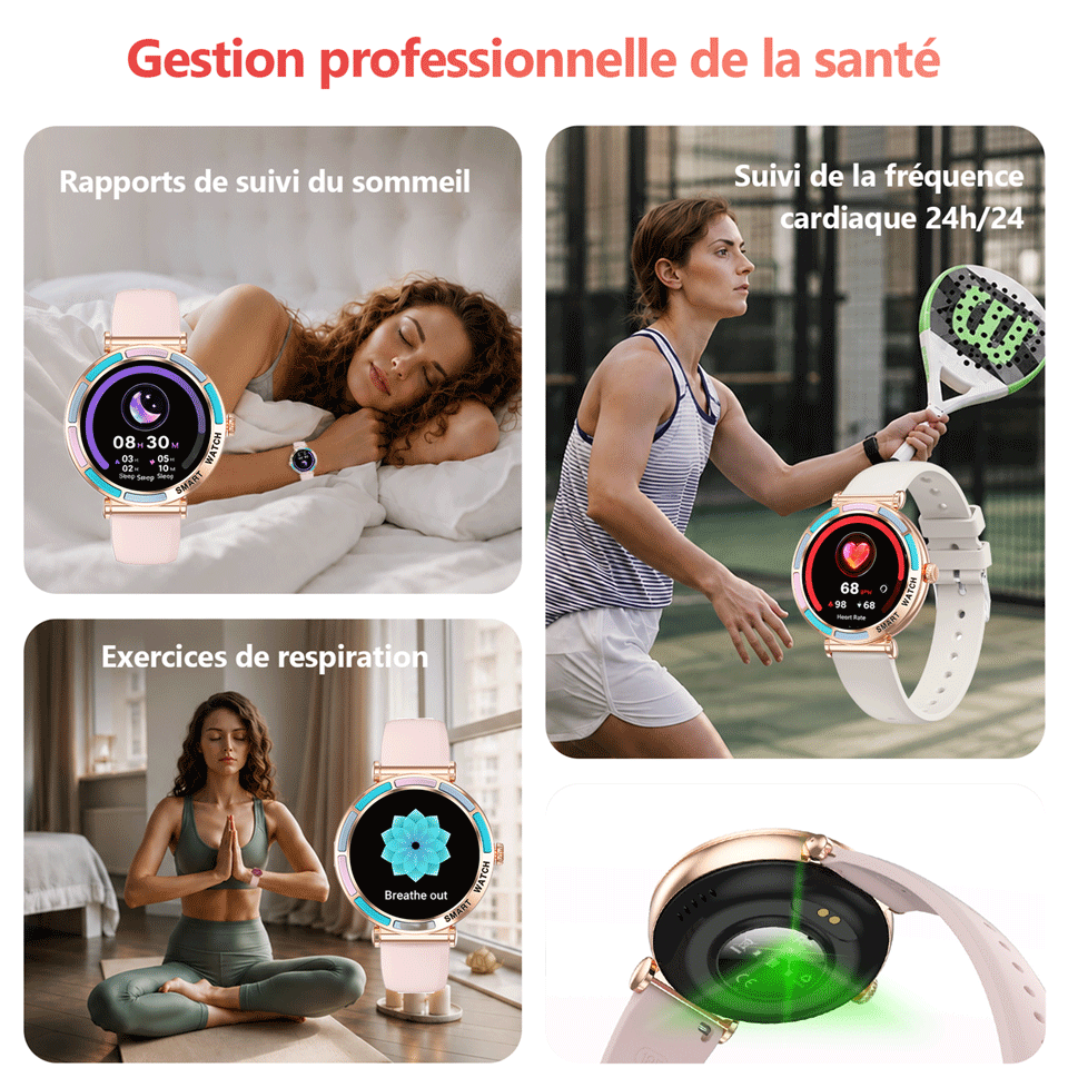 Montre connectée luxe 6en1 – Image 4