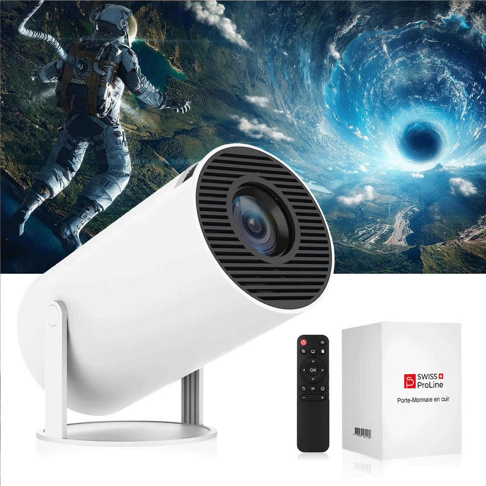 Projecteur connecté haute définition 4K (Application Netflix, Youtube, Amazon) – Image 5