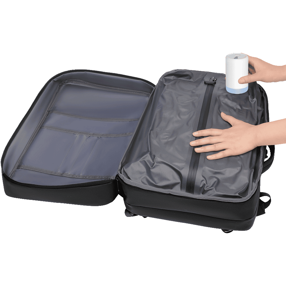 Sac à dos multifonctions avec pompe de compression (compatible Easyjet - 45cm) – Image 5