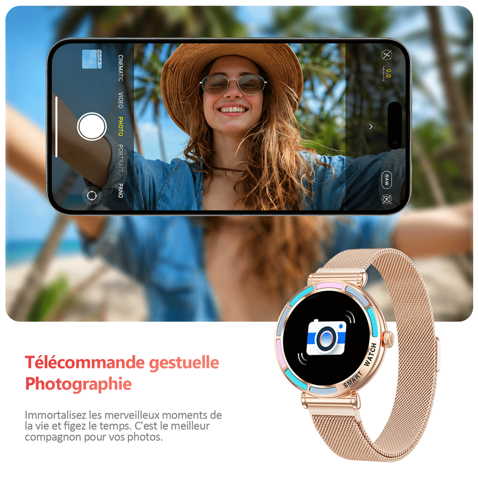 Montre connectée luxe 6en1 – Image 5
