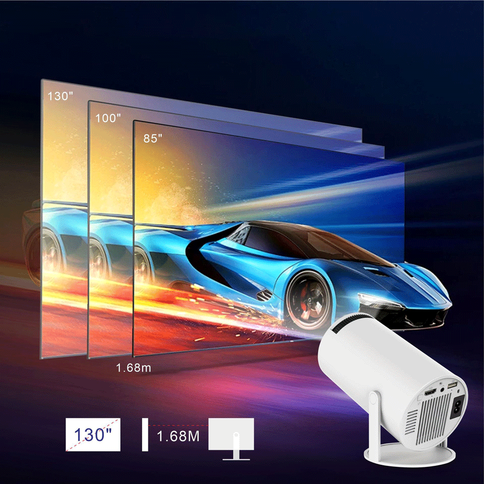 Projecteur connecté haute définition 4K (Application Netflix, Youtube, Amazon) – Image 6