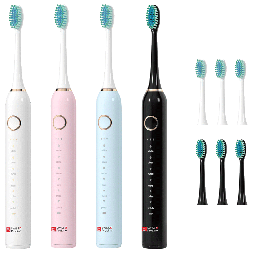 Brosse à dents électrique sonique sans fil