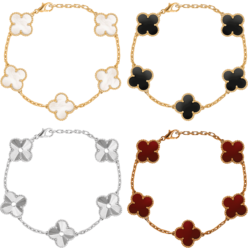 Bracelet chic - trèfle design