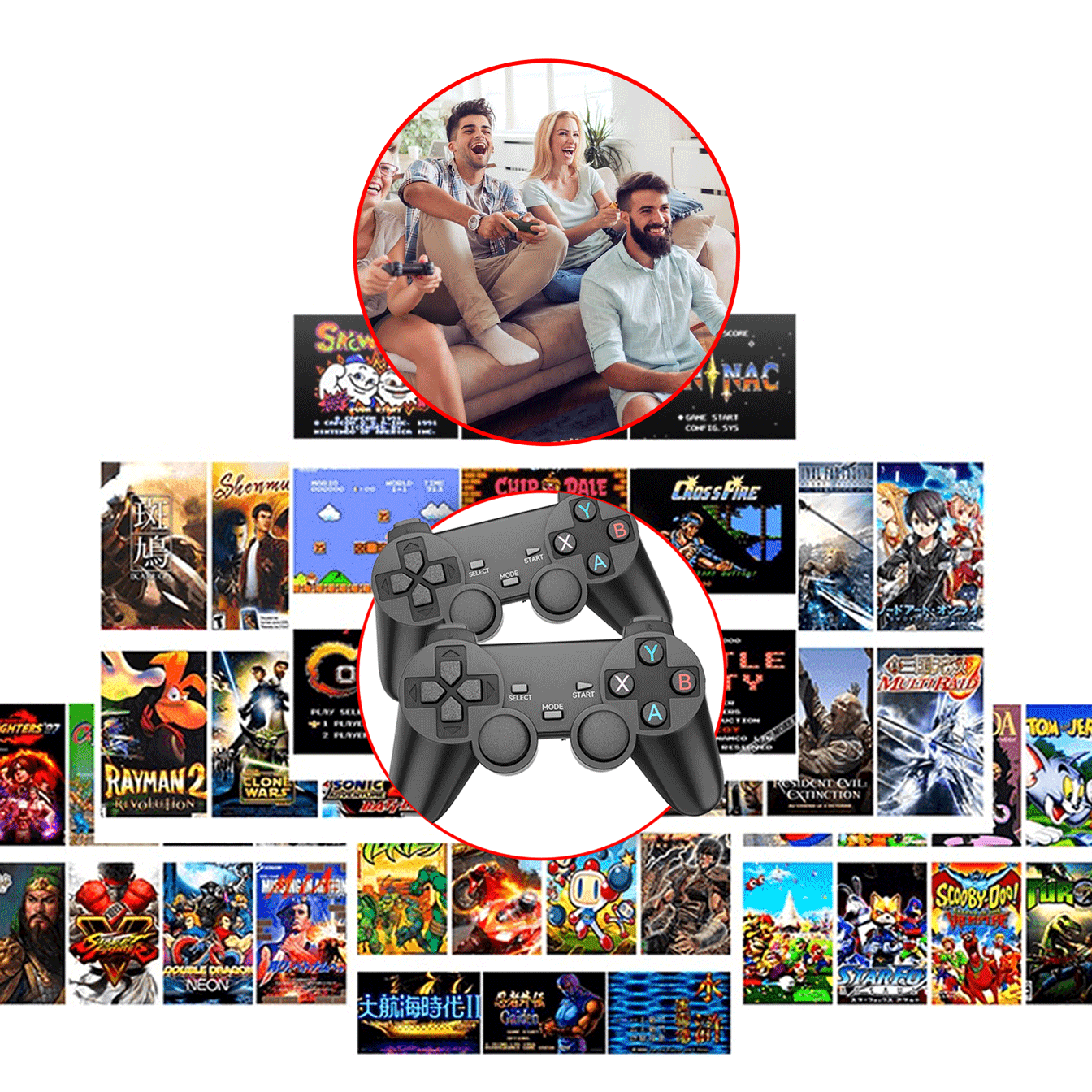 Projecteur connecté haute définition 4K avec 3'000 jeux inclus (Netflix, Youtube, Amazon) – Image 7