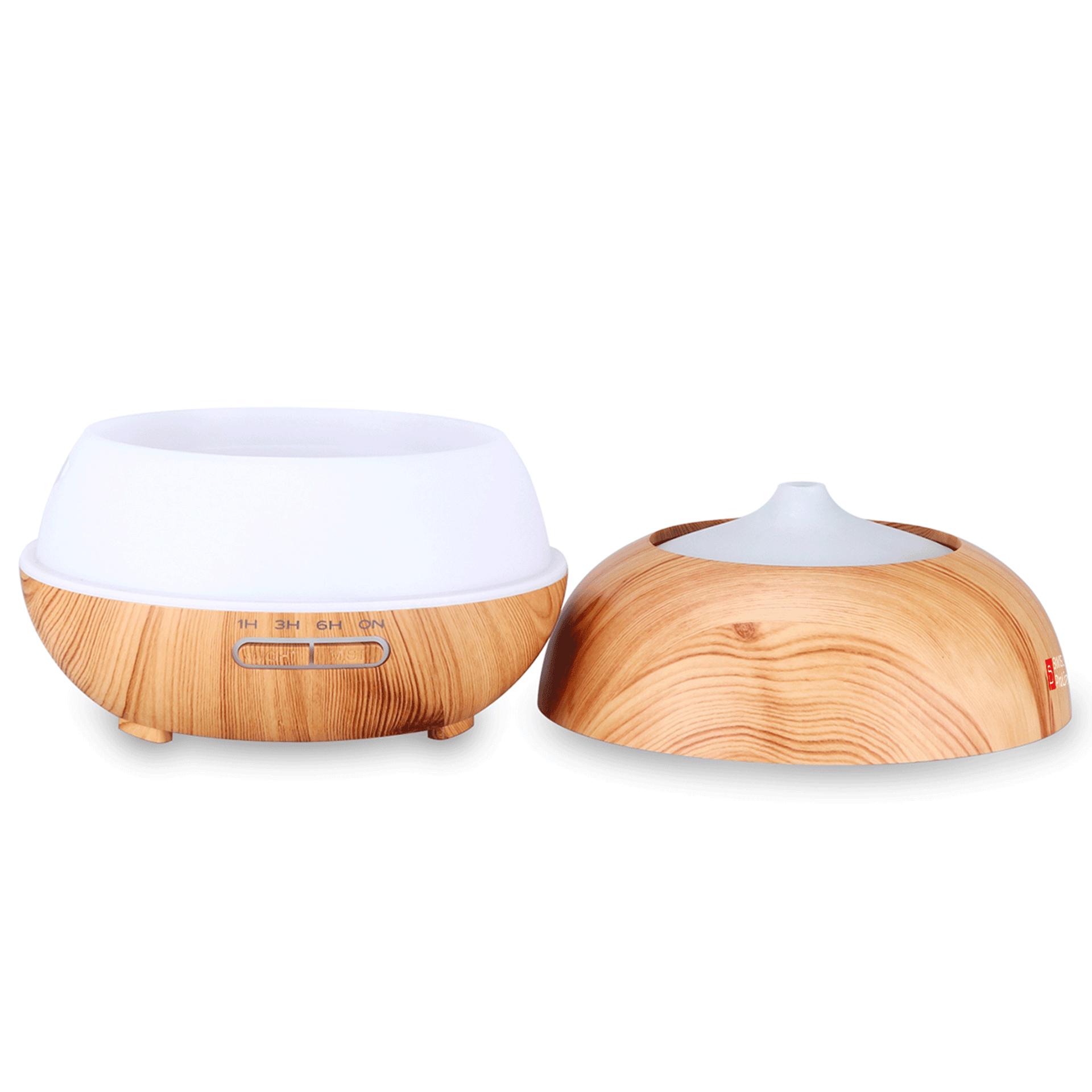 Humidificateur à diffuseur d'arômes avec LED Multicolore – Image 3